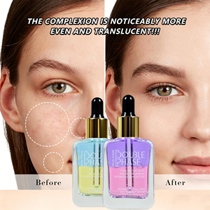 Suero y Aceite Facial <span class=keywords><strong>de</strong></span> Doble Fase para Hidratación, Iluminación y Reafirmación - Vitamina C, Ácido Hialurónico, Péptidos, Retinol, Arbutina, Cuidado <span class=keywords><strong>de</strong></span> la Piel - Product Image 2
