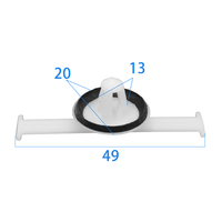 Clip de fixation universel pour faisceau de câbles de voiture, attache en plastique pour câblage, organisateur de câbles, support de fixation pour faisceau de câbles automobile, accessoires de fixation