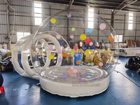 Offre Spéciale de tente gonflable transparente de ballon de bulle avec le tunnel pour des parties et l'amusement extérieur