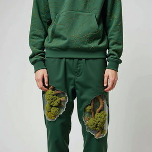 Conjunto de pantalones de chándal de gran tamaño Unisex de alta calidad Tallas grandes Otoño Ecológico Transpirable para Logo Jogger bordado - Product Image 6