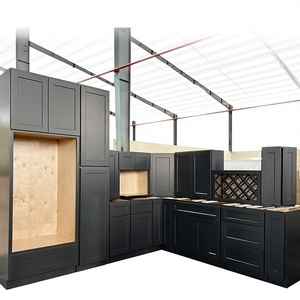 Factory & USA Warehouse American <b>Kitchen</b> <b>Cabinet</b> Flat Panel/Raised Panel/Shaker Style <b>Kitchen</b> <b>Cabinets</b> For Multi-Family Projects - Product Image 1