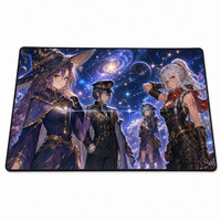 Tapis de souris de jeu en caoutchouc 600x350x2mm avec bords cousus, tapis de bureau en stock
