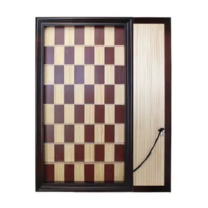 3-футовая деревянная шахматная доска, уникальный Настенный декор, удобный для игры, необычный подарок, настенное искусство