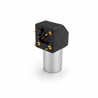 Conector UHUB de 90 Grados, Autoblocante, Tipo Push-Pull, 0B 1B, Conector de Aviación para Placa PCB