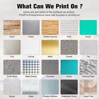 Impresora de inyección de tinta UV de alta precisión Printpro, máquina de impresión de pared 3D, impresora de pared Vertical para pintar Paredes, pegatinas, papel tapiz