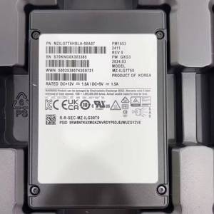 SSD PM1643a 960GB 2.5 SAS 12Gb/s DWPD MZILT960HBHQ-00007 ของแท้ 100% ฮาร์ดดิสก์แบบโซลิดสเตทสำหรับเซิร์ฟเวอร์ - Product Image 1