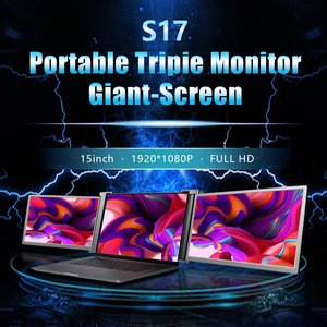 Dual <strong>15</strong>-Inch Screen <strong>Notebook</strong> Laptop with HDR IPS <strong>Panel</strong> <strong>LCD</strong> Display for Gaming and Desktops Technology Novelties - Product Image 2