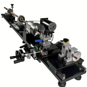 Variable Speed Double Chuck Pool Cue Repair Lathe Machine Snooker Billiard Stick Straighten Service Equipment - Product Image 1