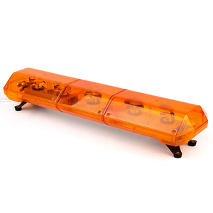 12V/24V hổ phách EMS lửa kéo xe tải <span class=keywords><strong>Halogen</strong></span> cảnh báo xoay lightbar - Product Image 1