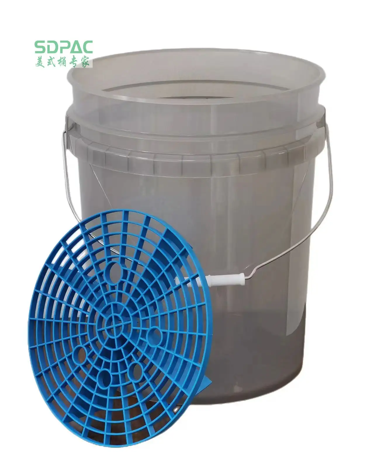 18L car wash bucket with dust screen plastic bucket with filter