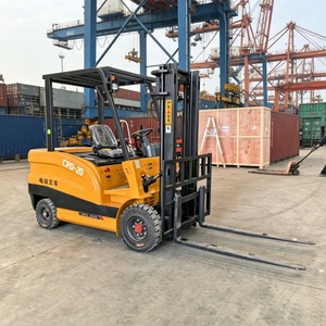 Free Shipping 2 Ton Electric Forklift Excellent Performance Mini Forklift Cargo Transportation Municipal Greening Essential