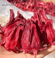 KAIYANGE Vente en gros de thé de roselle lyophilisé 100% naturel de haute qualité, thé de fleurs de hibiscus, thé de fleurs de roselle, thé santé