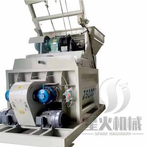 Mesin Pengaduk Beton Horizontal Twin Shaft Self Loading dengan Motor Hidrolik Listrik Kecil yang Lebih Baik - Product Image 3