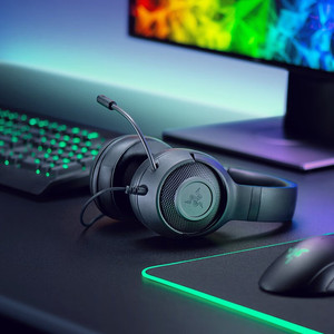 Venta al por mayor <span class=keywords><strong>Razer</strong></span> <span class=keywords><strong>Kraken</strong></span> <span class=keywords><strong>X</strong></span> Multi-Plataforma Auriculares para juegos con cable Auriculares Canal Gaming Computer Auriculares - Product Image 5