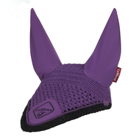 Voile anti-mouches pour chevaux en gros, bonnet d'oreille tricoté à la main, conception insonorisée pour un confort durable, protection équine