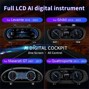Panel de Instrumentos Digital con Pantalla LCD de 12.3'' y Conexión USB para Maserati Levante 2016-2023, Basado en Android - Product Image 2