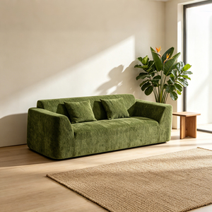 <span class=keywords><strong>Canapé</strong></span> élégant en fibre d'alpaga compressée, mousse haute densité, housse lavable, meuble modulaire gain de place, <span class=keywords><strong>canapé</strong></span> de salon - Product Image 1
