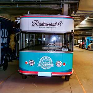 Camions de restauration mobiles de 5,5 mètres de long en acier inoxydable / Camions à hot-dogs / Remorques alimentaires pour snacks et glaces - Product Image 6