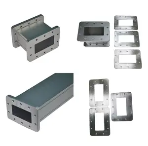 Waveguide Customized Size Flange Gasket For Magnetron Wave Guide Aluminium Waveguide Rectangle Customized Waveguide