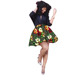 Yibaoli 2023 Factory supply traditional african kitenge designs real wax 100% cotton ankara skirt designs