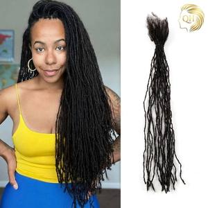 Extensiones de Cabello Natural Ruso para Microlocs, de Cero a Un Centímetro, Seis Diez y Seis Pulgadas, para Reparación de Rastas, Salones de Belleza, EE. UU. - Product Image 1
