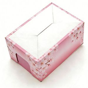 Boîtes de présentation au sol personnalisables en carton recyclable écologique moderne avec finition mate et revêtement UV - Product Image 6