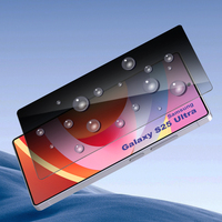 Protector de Pantalla de Vidrio Templado Premium 2.5D 9H Anti-Espía, Privacidad, Anti-Rayones para Samsung Galaxy S25 S26 Plus Ultra
