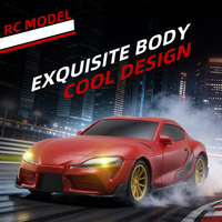 Voiture de course télécommandée Supra RC à l'échelle 1:18, 27 MHz, 4 canaux, avec caméra intégrée, portée de 20 m et phares avant – Vente en gros