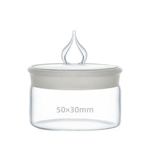 Botella de Pesaje de Vidrio de Laboratorio de 50x30 mm, Vidrio de Borosilicato, Pesaje Preciso de Sólidos, Botellas de Pesaje de Vidrio de Varias Capacidades - Product Image 1