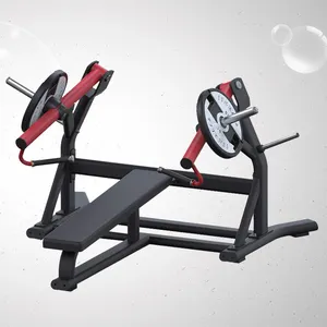 MND Fitness Peralatan Gym Isi Piring Komersial Kualitas Terbaik Alat Tekan Kaki Horizontal Digunakan Di Klub Gym
