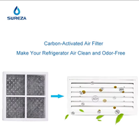 Filtre à air pour réfrigérateur ADQ73334008 et cartouche de filtre à eau de remplacement certifiée NSF 42 & 53 700P pour l'eau, combo de 3+3 filtres
