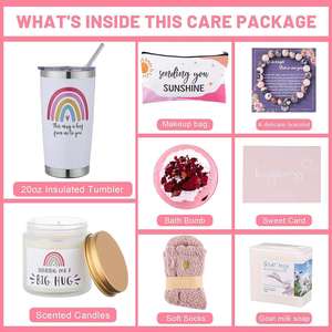 2024 <b>Top</b> Selling Get Well Soon Gifts for Women Sick Friends Surgery Recovery Gift <b>Set</b> Body Care Birthday Gifts Wholesale - Product Image 4