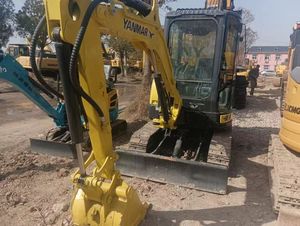 Mini-excavatrice Yanmar VIO35 d'occasion, excavatrice compacte de 3 à 4 tonnes à transmission mécanique, faible consommation de carburant - Product Image 4