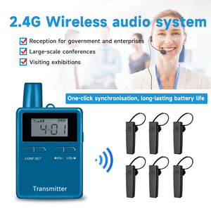 Sistema di Guida Turistica Wireless per Umrah, Onde Radio 2.4G/50 Canali/Accoppiamento Frequenze con Un Solo Pulsante per Umrah/ Guide Turistiche/ Moschee - Product Image 2