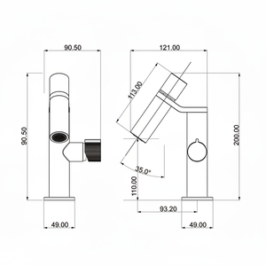 Grifos comerciales industriales resistentes con cuerpo de acero inoxidable e instalación profesional - Product Image 1