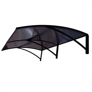 Auvent mural en polycarbonate BEST, résistant aux UV, protection contre la pluie pour fenêtre et porte, ombrage extérieur - Product Image 3