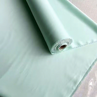 Tissu en satin de soie tissé élastique de qualité supérieure 19 Momme, largeur 140 cm, 45 couleurs, poids lourd, pour robes de mariée de luxe pour filles