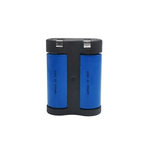Sin litio recargable LiMN02 primario Pilas Cr123a <span class=keywords><strong>Cr2</strong></span> 2cr5 Baterai Ion de litio 2cr5 Batería 6V 1300mAh 1500Mah - Product Image 1