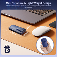 NETUM E950 Blue Tooth 2D QR Lecteur de code à barres automatique sans fil Gun Scan Back Clip Work with Tablet IOS MacOS for Logistic POS