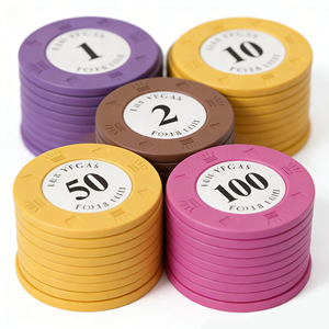 Fichas de Póker PS de Fábrica Directa, Fichas de Juego de Alta Calidad para Casino, Club y Juego de Texas Hold'em - Product Image 2