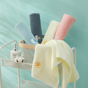 Toallas faciales de algodón puro Jianmu Qingyue, 75x35cm, bordadas, suaves y absorbentes para uso doméstico - Product Image 3