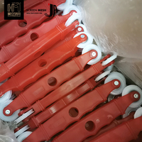 Outil de pose de moustiquaire en nylon plastique industriel pour fenêtre et porte avec installation facile et rouleau de moustiquaire