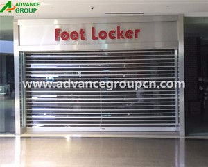 Puerta Plegable <span class=keywords><strong>de</strong></span> <span class=keywords><strong>Aluminio</strong></span> Deslizante Transparente <span class=keywords><strong>de</strong></span> Policarbonato para Tiendas y Centros Comerciales, <span class=keywords><strong>Precio</strong></span> Económico, Más Vendida - Product Image 3