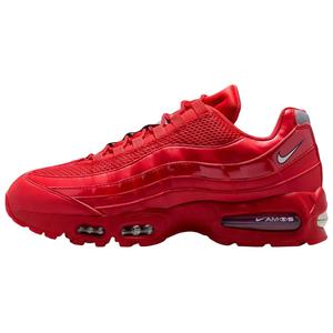 Chaussures de course Nike Air Max 95 pour hommes, empeigne en mesh rouge, semelle extérieure en caoutchouc, printemps - Product Image 1