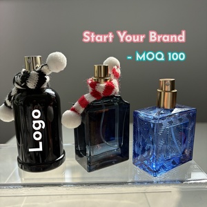 Christmas Gift 30ml Blue & <b>Red</b> Glass Bottle Woody Spicy Parfum Homme Mens Perfume Oil Fragrance Men Cologne - Product Image 2