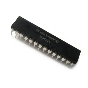 DIP28 MCU 14KB 플래시 368 RAM 25 I/O 8 비트 마이크로 컨트롤러 IC 칩 PIC16F886-I PIC16F886-I/SP