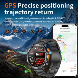 Reloj Inteligente 2026, Gran Venta, 3ATM Impermeable, GPS de Ultra Alta Precisión, Luz LED para Exteriores, Reloj Inteligente para Hombre - Product Image 4