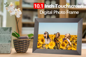 Cadre <span class=keywords><strong>photo</strong></span> numérique 10.1 pouces écran tactile Wifi Cloud cadre <span class=keywords><strong>photo</strong></span> numérique 1280*800 écran IPS-LCD cadre numérique WiFi - Product Image 2