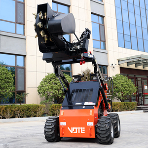 VOTE FRETE GRÁTIS Carregador de Esteiras CE EPA Motor Carregadores Diesel Skid steer Earth-moving Machinery Skid Steer <span class=keywords><strong>Loader</strong></span> Para Venda - Product Image 4