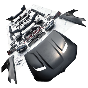 Kit de Carrocería Estilo F10 CS para BMW Serie <span class=keywords><strong>5</strong></span> 520i 525i 528i 535i F10 F18, Parachoques Delanteros y Traseros, Faldones Laterales, Kit de Carrocería Deportivo M - Product Image 1